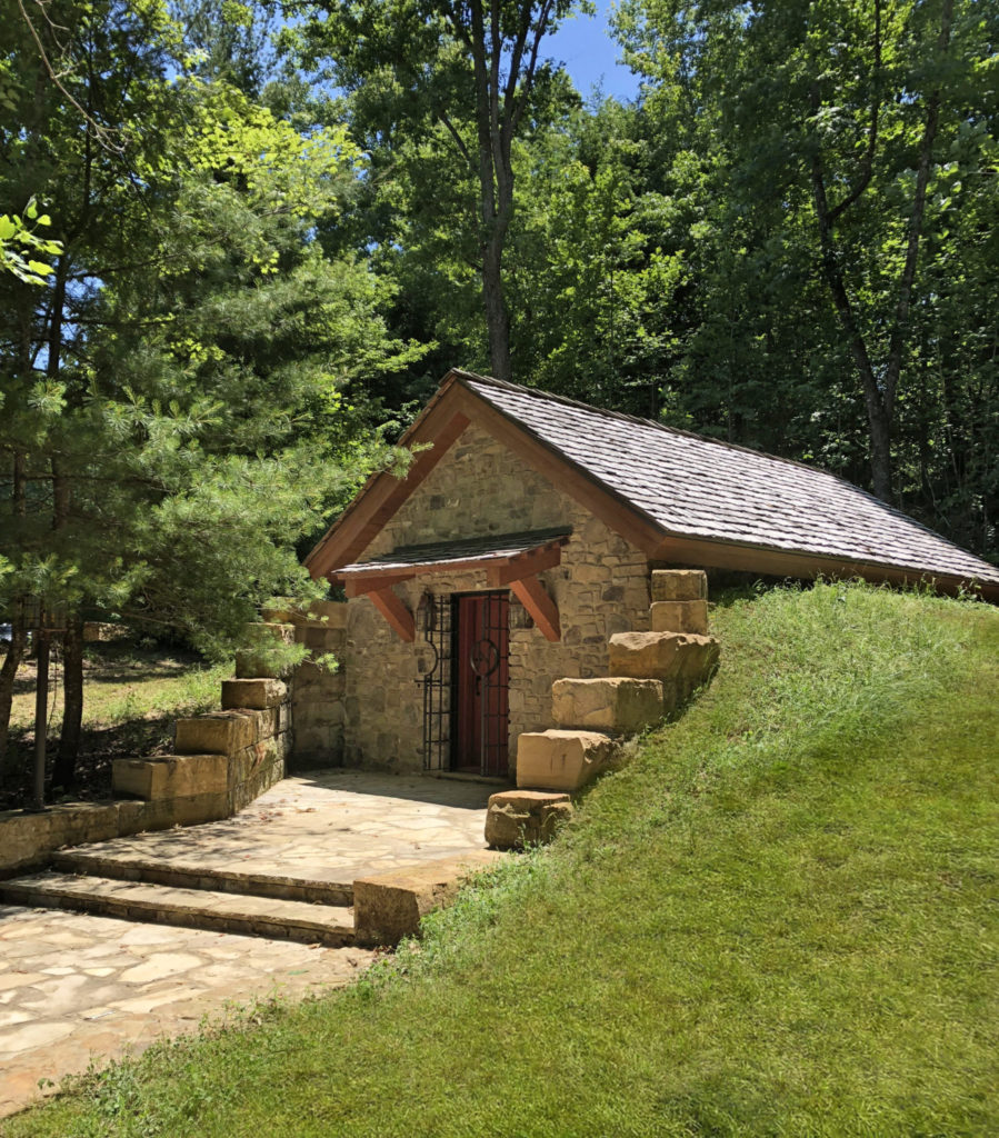 photo of wine cellar